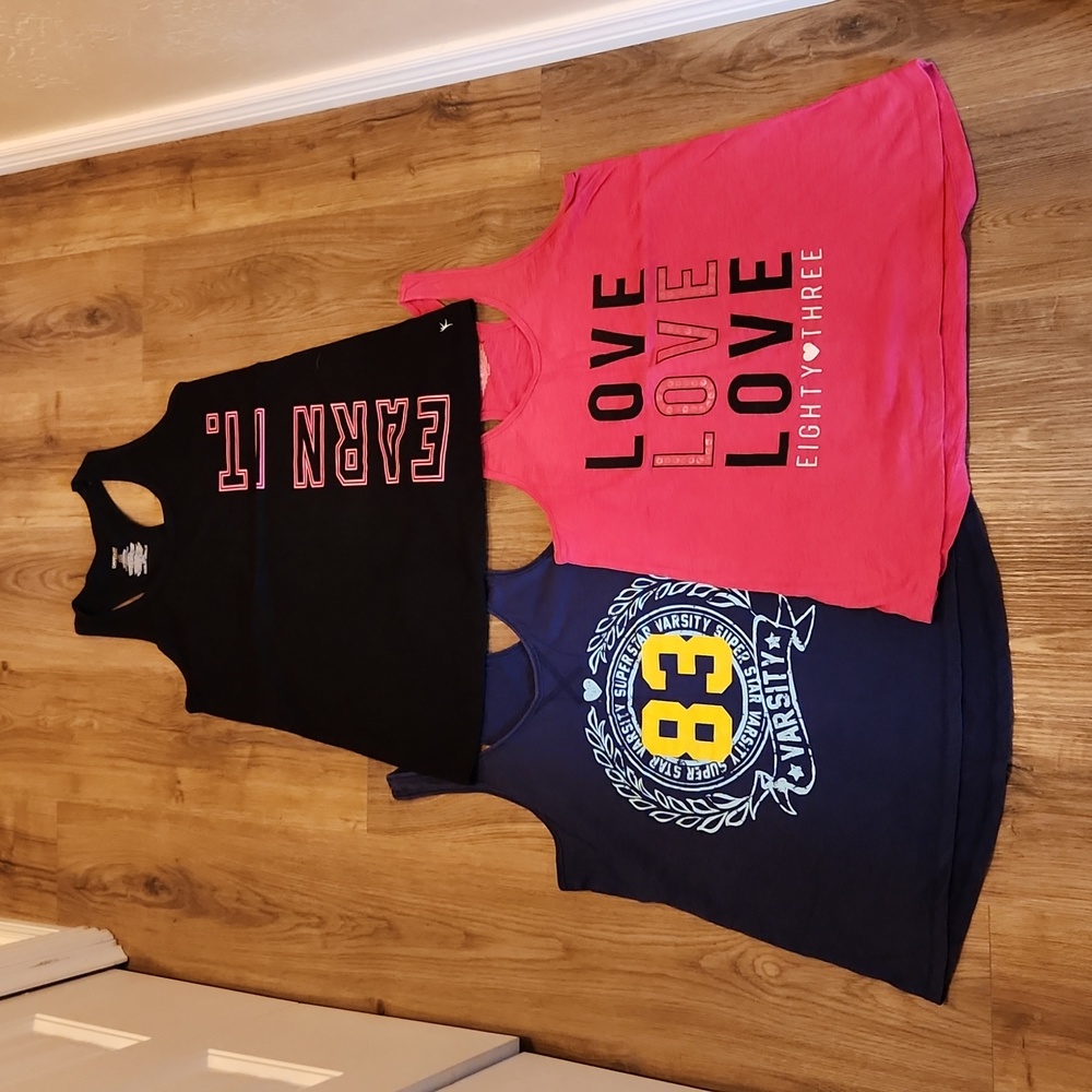 3 tank tops